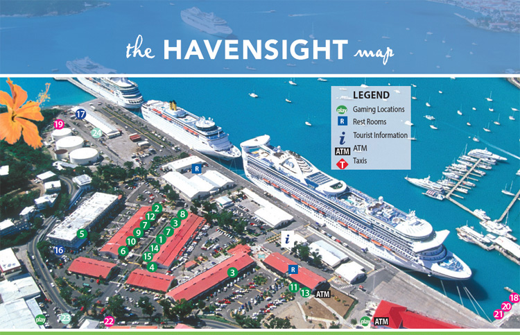 Havensight Shopping Map