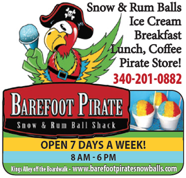 Barefoot Pirate Snow & Rum Ball Shack