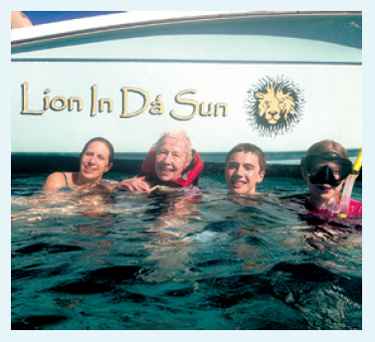 Powerboat Island-Hopping with Lion In Da Sun!